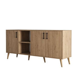 Hanah Home Consola de Roble